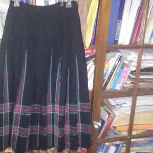 Vintage pendleton long skirt